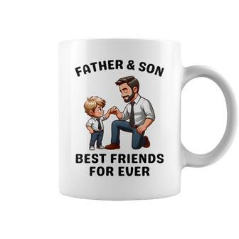 Fathers Day 2024 From Son Family Matching For Dad And Son Coffee Mug - Monsterry UK