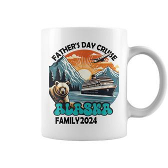 Father's Day Cruise Alaska Family 2024 Holiday Family Group Coffee Mug - Monsterry AU