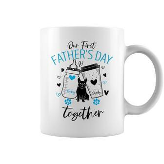 Father's Day French Bulldog Pregnant Wife Dog Lover Bulldog Coffee Mug - Thegiftio UK