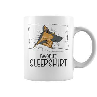 Favorite Sleep Napping German Shepherd Pajama Coffee Mug - Thegiftio UK