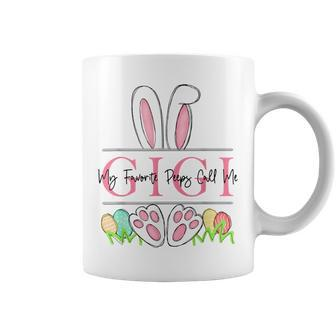 My Favourite Peeps Call Me Gigi Gigi Easter Day Coffee Mug | Crazezy CA