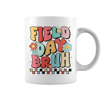 Field Day Bruh Groovy Saying Field Day 2024 Teacher Coffee Mug - Seseable