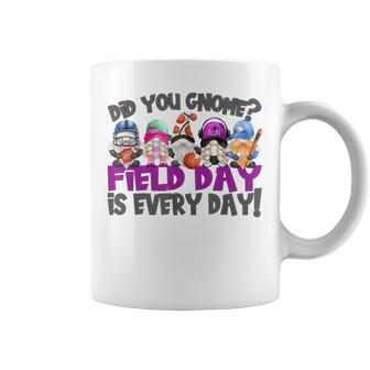 Field Day Is Every Day Quote For Educators With Gnomes Coffee Mug - Monsterry AU