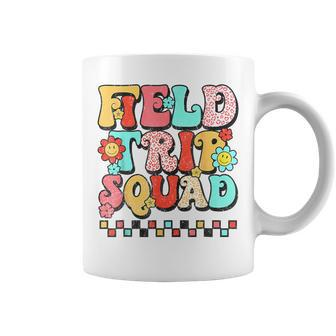 Field Trip Squad Leopard Retro Groovy Field Day 2024 Coffee Mug | Mazezy
