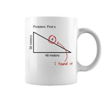 Find X Nerd Math Coffee Mug - Thegiftio UK