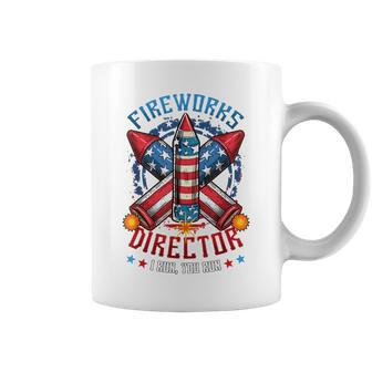 Fireworks Director I Run You Run 4Th Of July Independence Coffee Mug - Monsterry UK