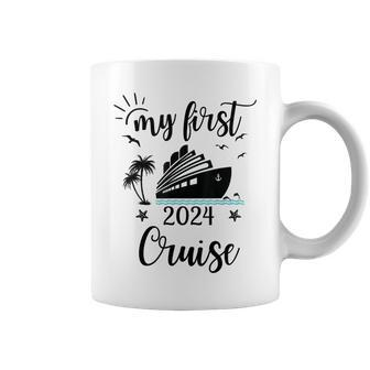 My First Cruise 2024 Family Vacation Cruise 2024 Coffee Mug - Monsterry AU