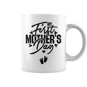 My First Pregnancy Announcement Mom To Be 2024 Coffee Mug - Seseable
