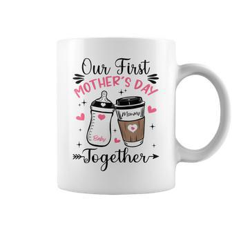 Our First Together Family Matching Mommy Baby Coffee Mug | Mazezy UK