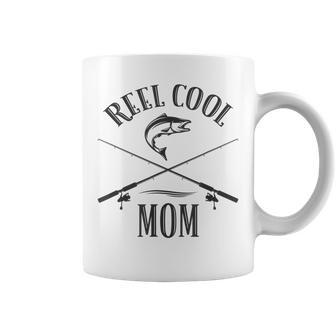 Fishing Mom Reel Cool Mother Womens Coffee Mug - Monsterry AU