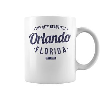 Florida Vintage Minimalist Retro Souvenir Fl Orlando Coffee Mug - Monsterry AU