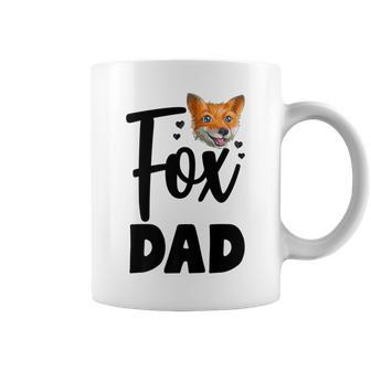 Fox Dad Woodland Creature Animal Coffee Mug - Monsterry DE
