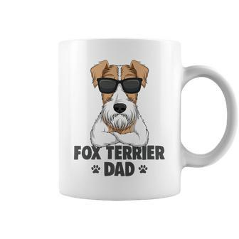 Fox Terrier Dad Dog Coffee Mug - Monsterry AU