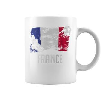 France Flag Jersey French Soccer Team French Coffee Mug - Monsterry CA