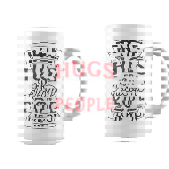 Free Hugs Saying Hug Awesome Festival Coffee Mug - Monsterry