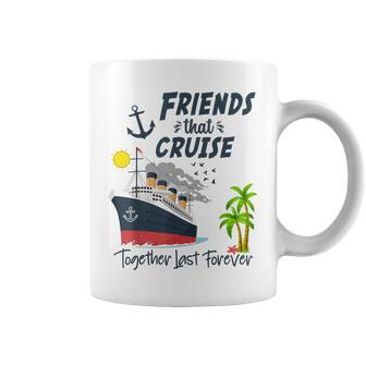 Friends Cruise Together 2024 Vacation Coffee Mug | Mazezy