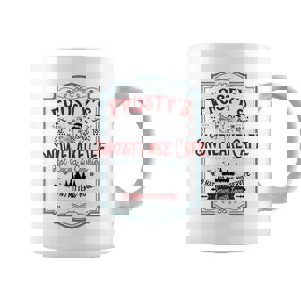 Frosty's Snowflake Cafe With Hot Cocoa And Cookies Christmas Coffee Mug - Thegiftio