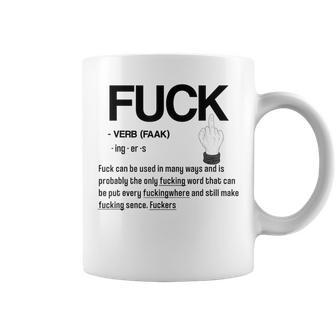 Fuck Definition Fuck You Fuck Coffee Mug - Monsterry DE