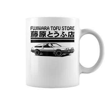 Fujiwara Tofu Store Cars Japanese Driving Coffee Mug - Monsterry