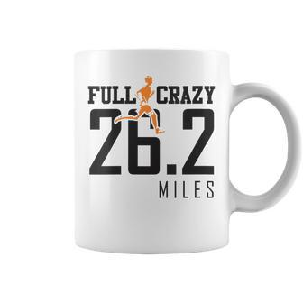 Full Crazy 262 Miles Cross Country Marathon Runner Coffee Mug - Monsterry