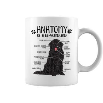 Anatomy Newfoundland Dog Cute Newfie Lover Coffee Mug - Seseable
