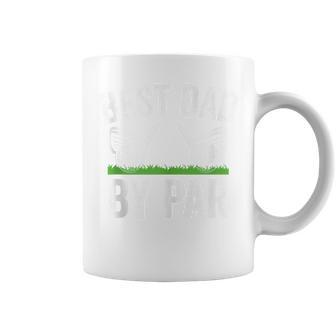 Best Dad By Par Father's Day Golfing Coffee Mug - Seseable