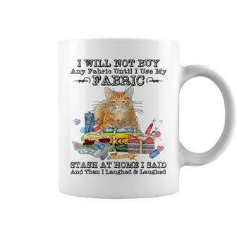 Cat Quilting Sewing Sayings Sewer & Quilter Coffee Mug - Seseable