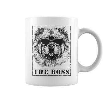 The Chow Chow Boss Mom Dad Dog Lover Coffee Mug - Monsterry