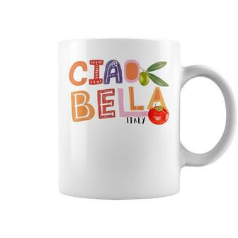 Ciao Bella Saying Italy Garden For Italian Foods Lover Coffee Mug - Thegiftio UK