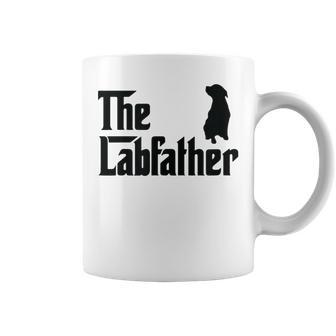 Coolest Lab Dad For Black Labrador Dog Lover Men Coffee Mug | Crazezy AU