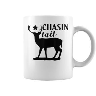 Deer Hunting Chasin Tail Coffee Mug - Monsterry