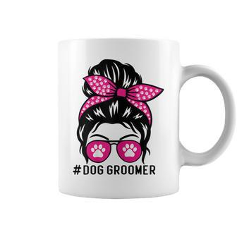 Dog Groomer Grooming Pet Stylist Lady Coffee Mug - Thegiftio UK