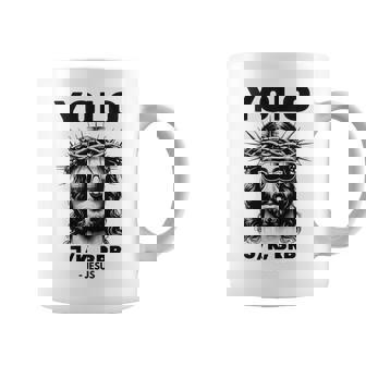 Easter Christian Religious Yolo Jk Brb Jesus Coffee Mug | Mazezy