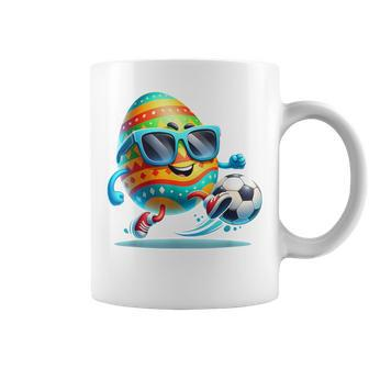 Easter Egg Eggs Soccer Lovers Players Boys Coffee Mug | Mazezy