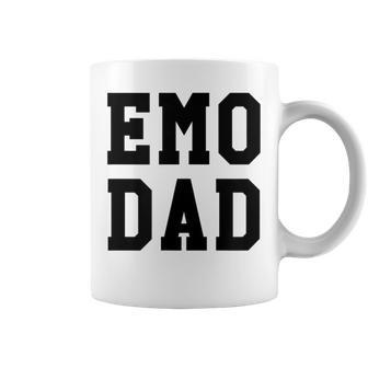 Emo Dad Punk Goth Music Scene Father Coffee Mug - Monsterry AU