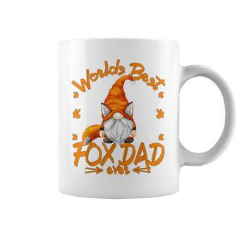 Fox Gnome For Fox Lovers And Worlds Best Fox Dad Coffee Mug - Monsterry AU