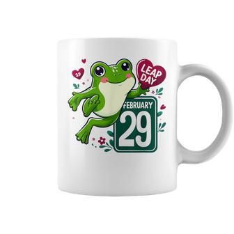 Frog Lover Happy Leap Day February 29 Leap Day Coffee Mug - Monsterry DE