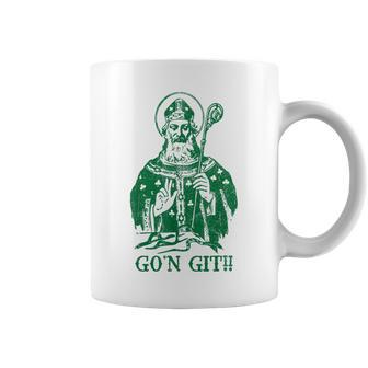 Go'n Git Saint St Patrick's Paddy's Day Coffee Mug | Mazezy