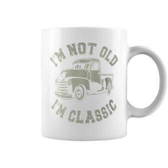 I'm Not Old I'm Class Retro Vintage Pickup Trucks Coffee Mug - Monsterry UK