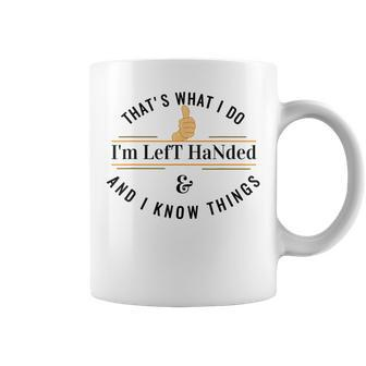 For Lefties Lefty Left Handed Coffee Mug - Monsterry