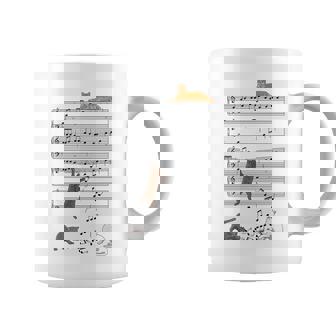 Musical Cats Cat And Music Lover Cat Coffee Mug - Thegiftio