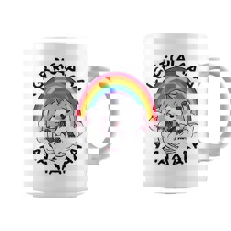 Pride Lgbtqia Screaming Opossum Rainbow Lesbian Gay Coffee Mug - Thegiftio