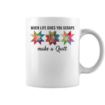 Quilter Make A Quilt Quilting Sewing Fabric Coffee Mug | Mazezy AU