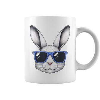 Rabbit Bunny Face Sunglasses Easter For Boys Men Coffee Mug | Mazezy