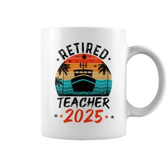 Retirement 2025 Teacher Class Of 2025 Father's Day Dad Coffee Mug - Thegiftio UK
