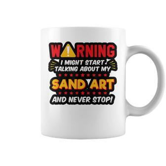Sand Art Sculptor Beach Artist Saying Joke Graphic Coffee Mug - Monsterry