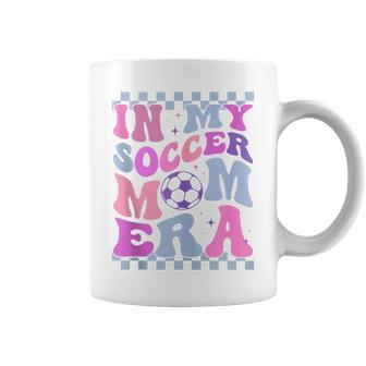 In My Soccer Mom Era Cute Retro Groovy Mother's Day Coffee Mug - Monsterry AU