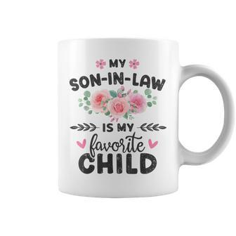 Son-In-Law Favorite Child For Mom-In-Law Coffee Mug - Seseable