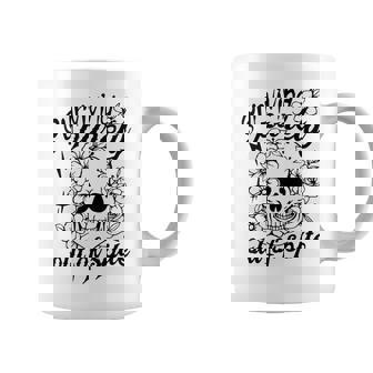 Surviving Purely Out Of Spite Sarcastic Skeleton Humor Coffee Mug | Mazezy