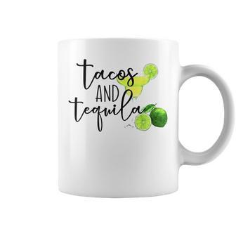 Tacos And Tequila Mexican Sombrero Women Coffee Mug | Crazezy